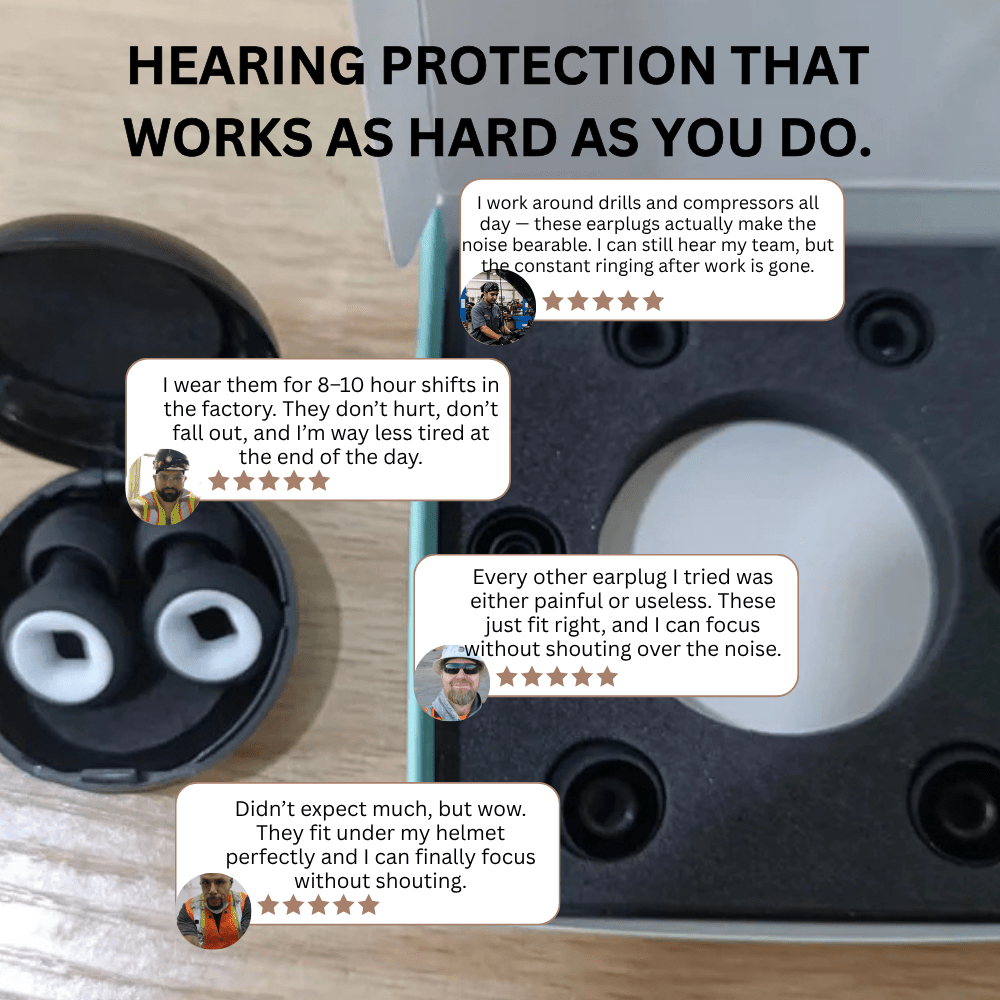 Earplugs for Loud Work
